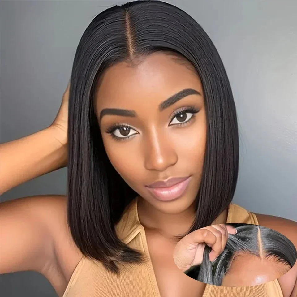 Glueless Wear And Go Human Hair Wig - 2026년 신제품: 흑인 여성을 위한 HD