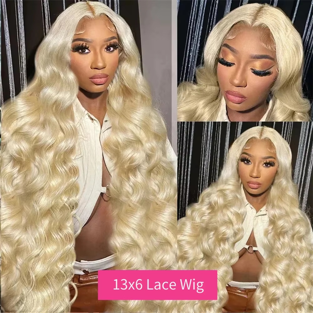 613번 밝은 금발, 바디 웨이브 스타일, 13x4 H - 613 Blonde Body Wave Lace Front Wig 리뷰 및 가격