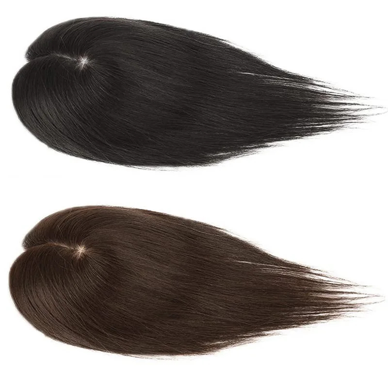 실크베이스 탑 여성 토퍼 클립 실제 인간의 머리카락 헤 - Seamless Clip In Hair Extensions Human Hair 리뷰 및 가격