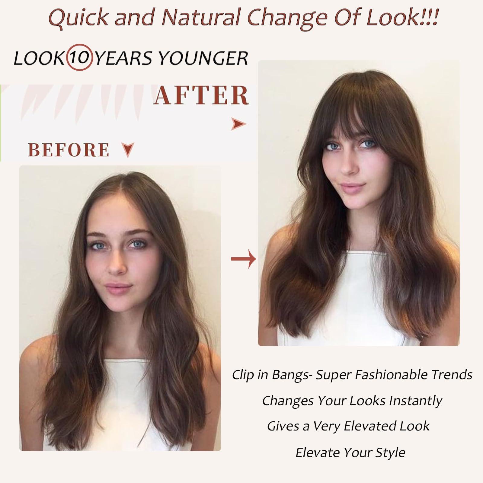 100% 인모 앞머리 클립인 붙임머리 앞머리 가발 에어 - Seamless Clip In Hair Extensions Human Hair 리뷰 및 가격