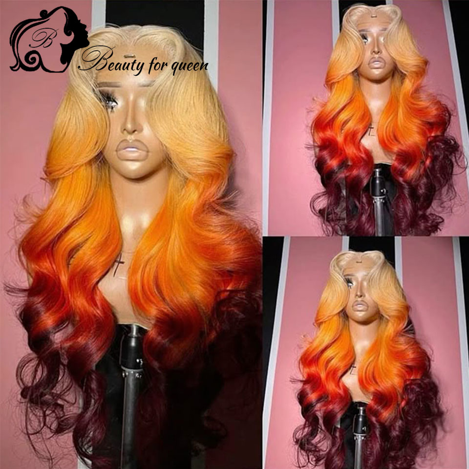 레이스 프론트 스트레이트 글루리스 가발 여성용 인모 가 - 613 Blonde Body Wave Lace Front Wig 리뷰 및 가격
