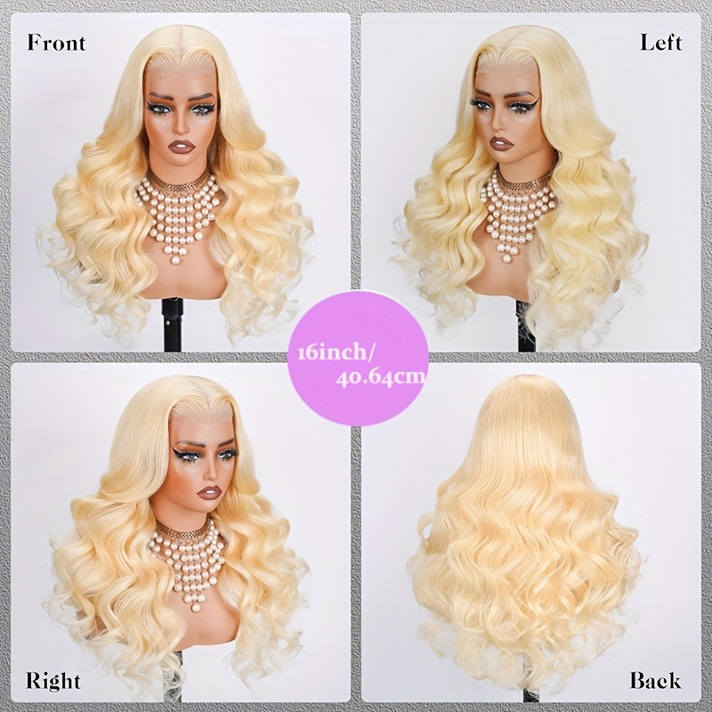 613 레이스 프런트 가발, 천연 모발 사용, 13*4 - 613 Blonde Body Wave Lace Front Wig 리뷰 및 가격