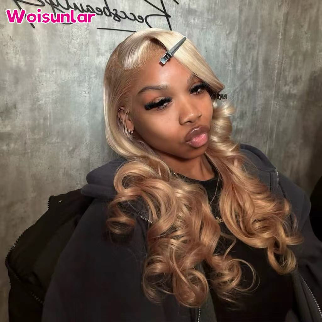 36인치 옴브레 613 및 라이트 블론드 앞머리 레이스 - 613 Blonde Body Wave Lace Front Wig 리뷰 및 가격